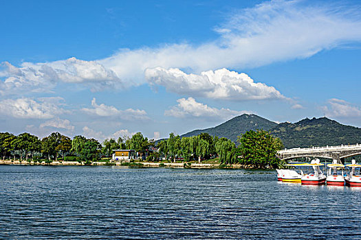 南京玄武湖美景