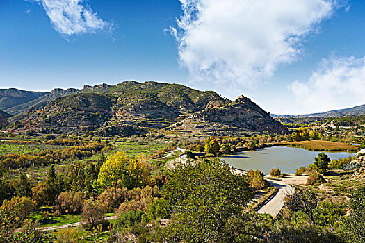 水库,瓦伦西亚,西班牙,区域