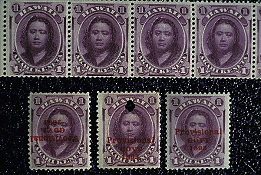 1893年,邮票,政府,维多利亚