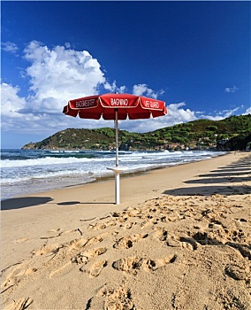 伞,海滩