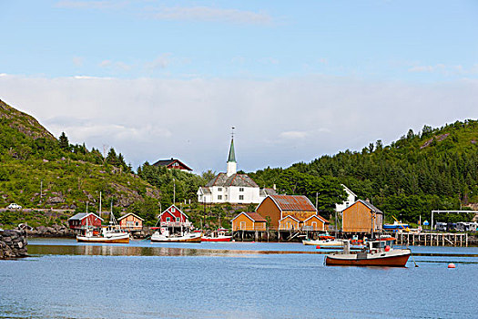 莫斯克内斯,罗弗敦群岛,挪威