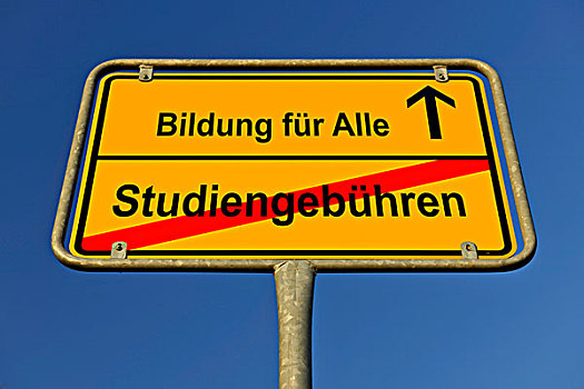 标识,文字,德国,教育,教学,费用,象征,右边