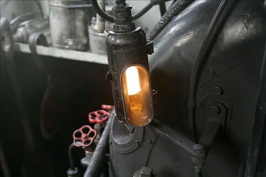 灯,历史,蒸汽机车