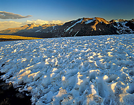 雪原,落基山国家公园,科罗拉多