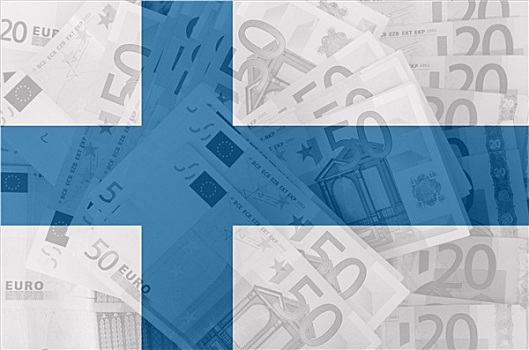 旗帜,芬兰,透明,欧元,货币,背景