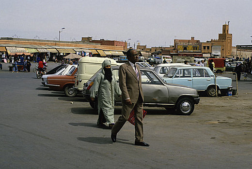 摩洛哥,玛拉喀什,中心,广场