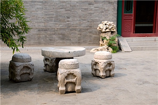 家具,中式花园