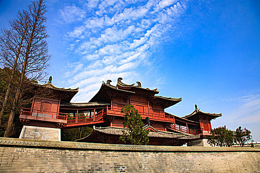 佛迹寺,寺院,寺庙,庙宇,古建筑,秦代