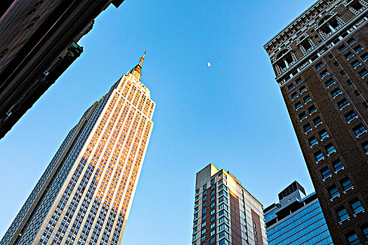 摩天大楼,曼哈顿,纽约,美国