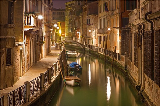 威尼斯,看,运河
