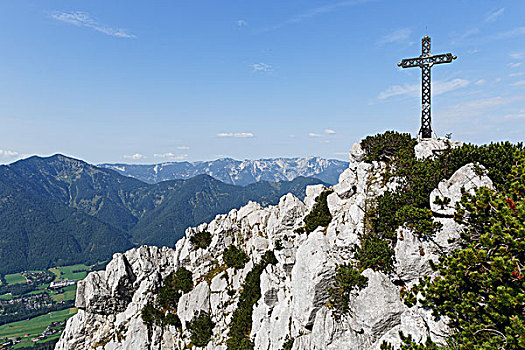 山,靠近,萨尔茨卡莫古特,胜地,区域,上奥地利州,奥地利,欧洲