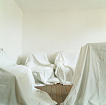 白色,家具,两个,椅子,木质,地面,法国,2007年