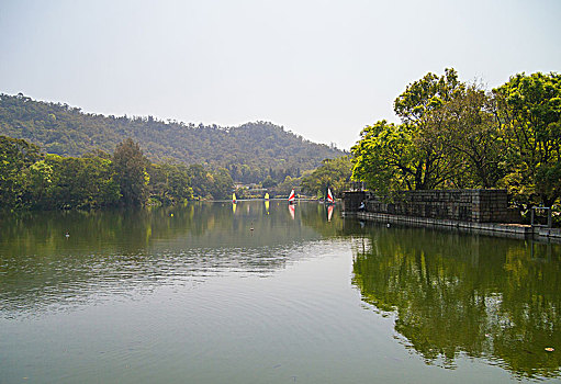 厦门大学思源谷,厦大水库