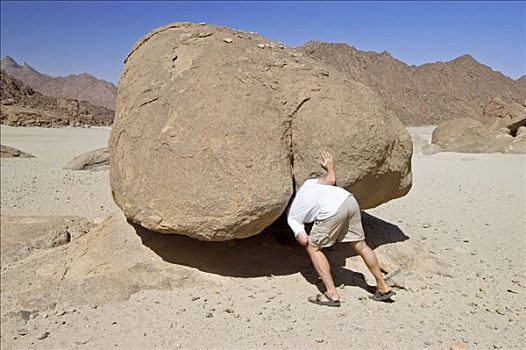 臀部,石头,利比亚
