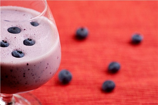 蓝莓,冰沙