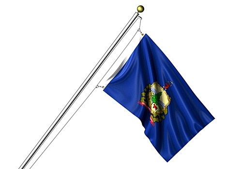 隔绝,佛蒙特州,旗帜