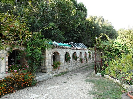 别墅,花园,保加利亚