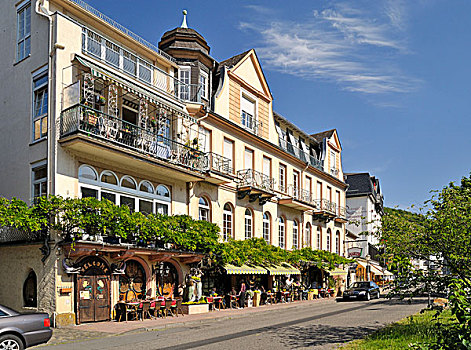 酒店,阿斯曼斯豪森,莱茵兰普法尔茨州,德国,欧洲