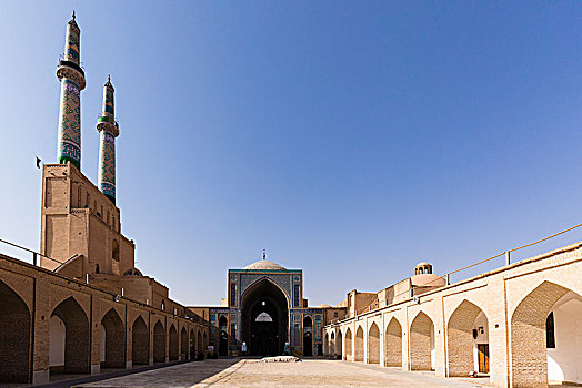 清真寺,亚兹德,伊朗,亚洲