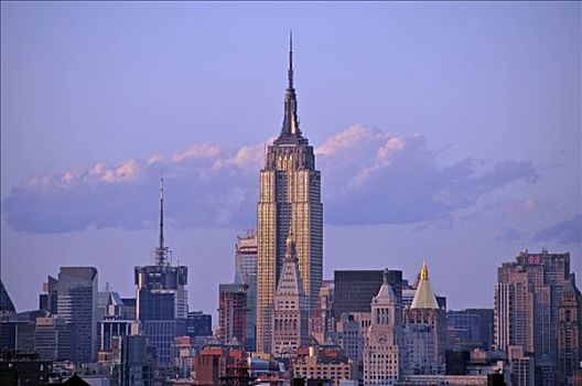 帝国大厦,曼哈顿,纽约,美国,北美