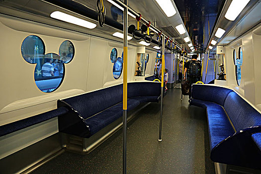 香港迪士尼列车