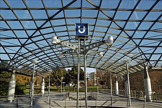 地铁站,多特蒙德,北莱茵威斯特伐利亚,德国