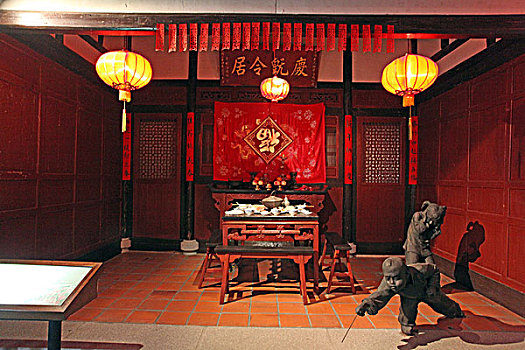 福建,泉州,閩臺(tái)緣博物館,建筑,歷史,文化,文物,過年,年夜飯,場景