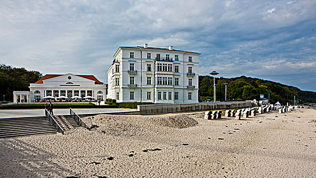 酒店,海利根达姆,梅克伦堡前波莫瑞州,波罗的海,德国,欧洲
