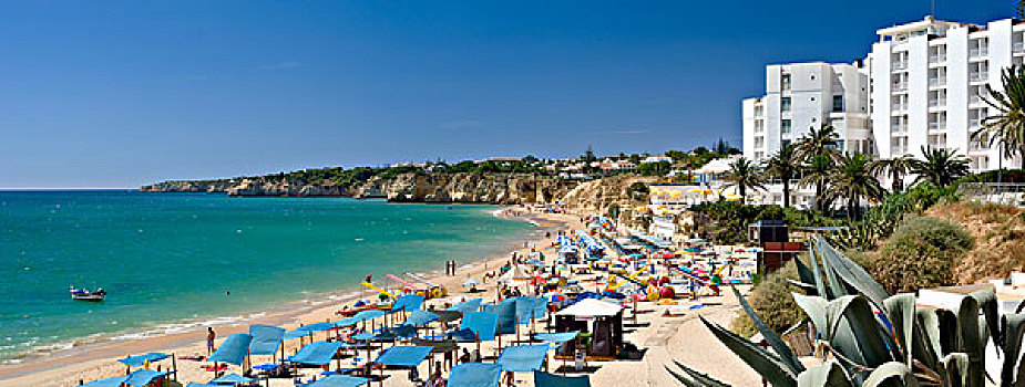 葡萄牙,阿尔加维,海滩,假日酒店