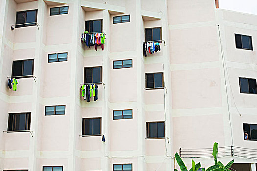 公寓楼,路线,泰国