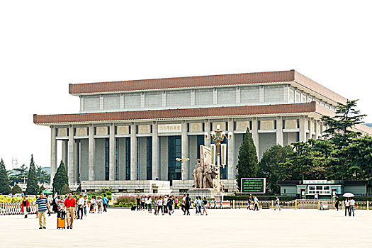 北京天安门广场毛主席纪念堂