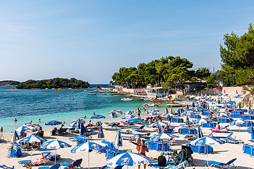 旅游,海滩,湾,胜地,爱奥尼亚海,阿尔巴尼亚,欧洲