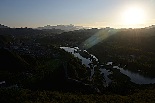 京郊密云古北口长城