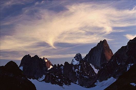 普契尔山脉,不列颠哥伦比亚省,加拿大