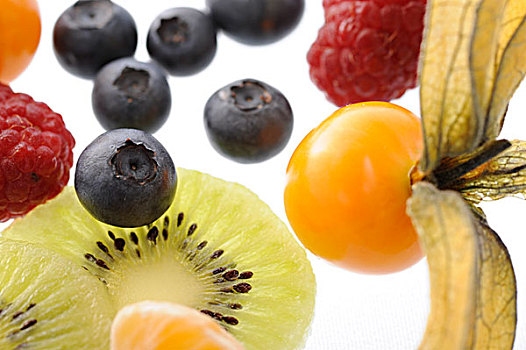 浆果,水果,蓝莓,猕猴桃,醋栗