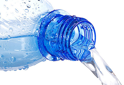 水,倒出,塑料瓶