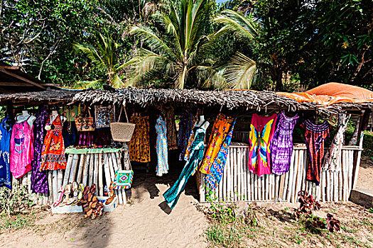 非洲,喀麦隆,鲜艳,服装,风,茅草屋顶,建筑