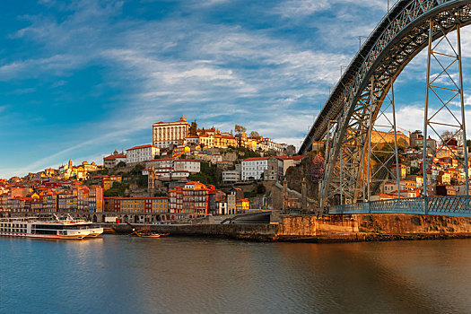 河,桥,波尔图,葡萄牙