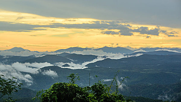 越南大叻山区景色