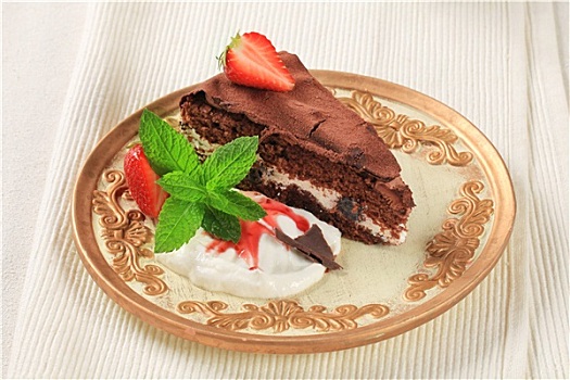 巧克力蛋糕