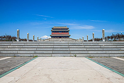 北京永定门城楼