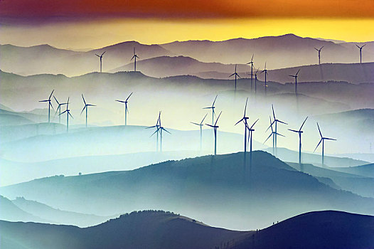 清洁能源风电场