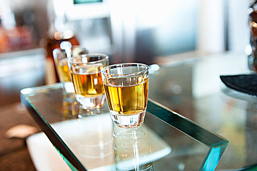 饮料,玻璃,桌子,多伦多,安大略省,加拿大
