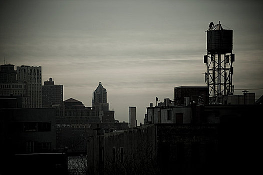水塔,建筑,纽约