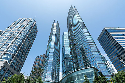 摩天大厦,现代城市建筑