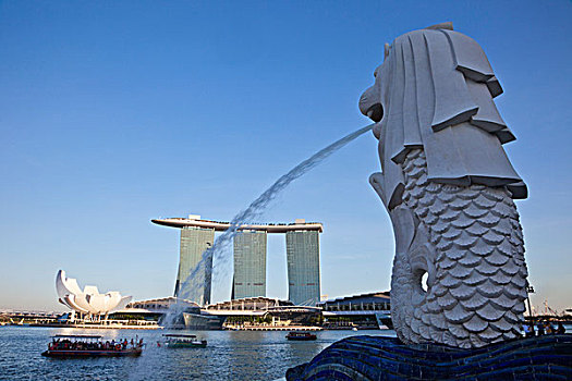 新加坡,码头,湾,沙,酒店