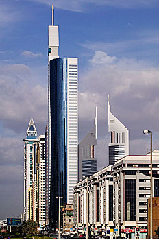 建筑,迪拜,阿联酋