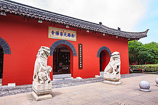 江苏,扬州,天宁禅寺,大门,寺院