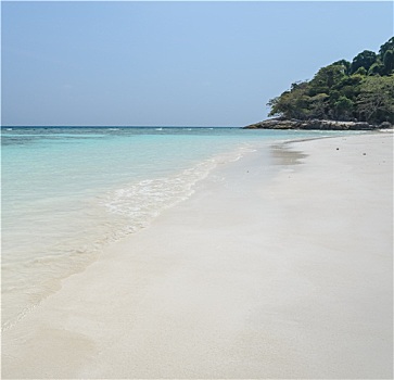风景,白沙滩,岛屿,泰国