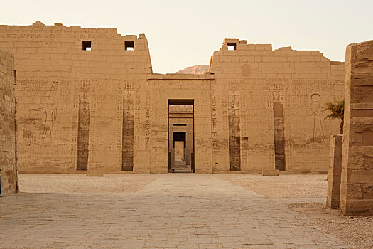庙宇,路克索神庙,埃及